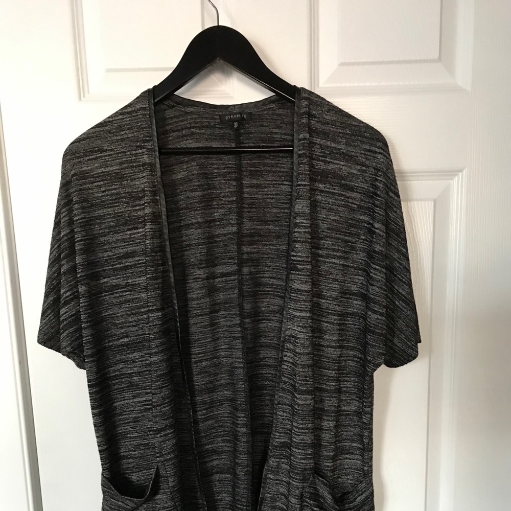 Dynamite Cardigan- Gray- Size S